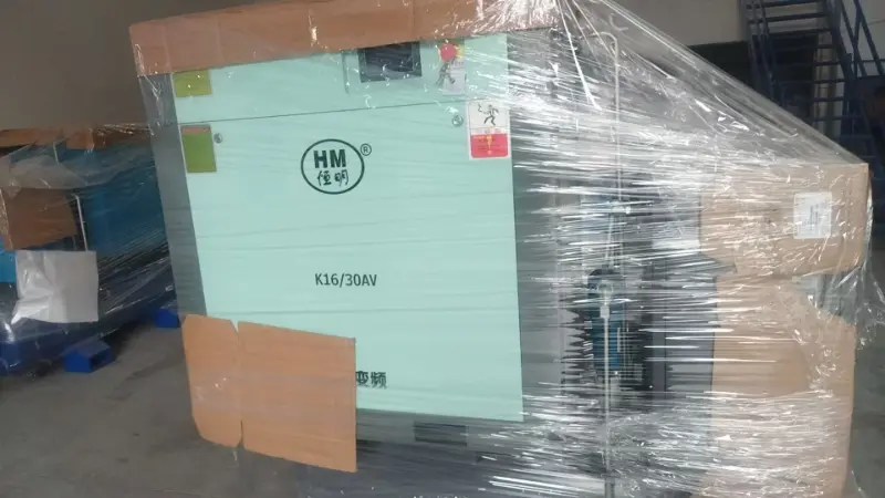 Order Delivered on Schedule | All-in-One Air Compressor Fully Assembled and Shipped to Dongguan Client