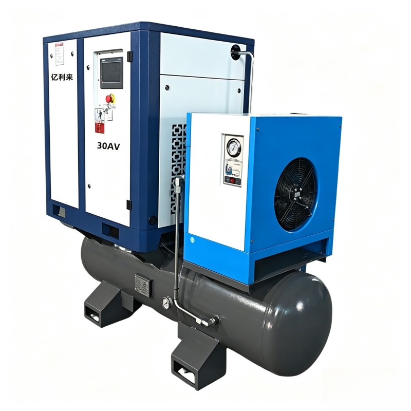 22kW 4 in 1 Fixed Speed Single Stage Air Compressor