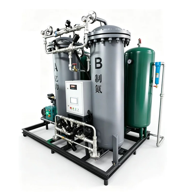 Integrated PSA Nitrogen Generator